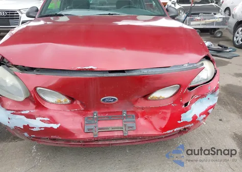 2002 Ford Escort Zx2 из США, поврежденный, VIN 3FAFP113X2R118991